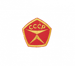 Термоаппликация "Знак качества" Красный 45х45мм